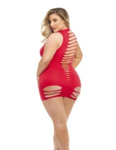 NO PUEDO COMMIT VESTIDO ROJO, REINA 2