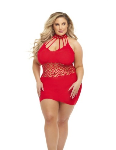 VESTIDO RICH B PHASE ROJO, QUEEN