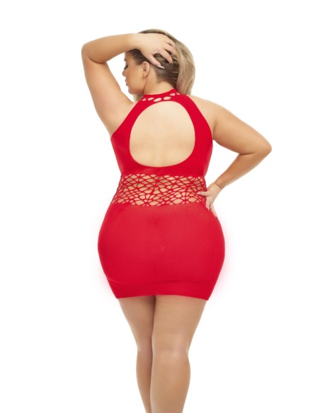 VESTIDO RICH B PHASE ROJO, QUEEN