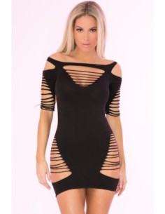 VOLVER A BAD VESTIDO SIN COSTURAS NEGRO, OS 2