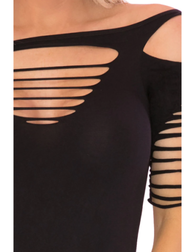 BACK TO BAD VESTIDO SIN COSTURAS NEGRO, OS