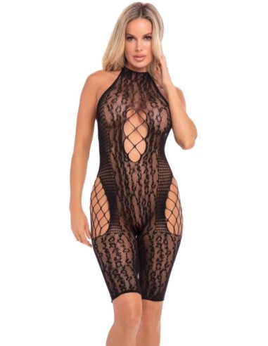 BODYSTOCKING SPIN ME BIKESHORT NEGRO, EE. UU.