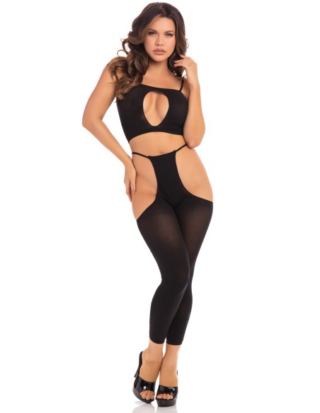 ROAD TRIP JUEGO 2 PIEZAS HOTPANT NEGRO, OS