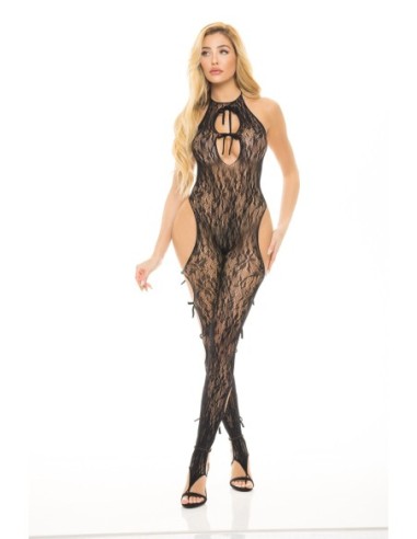 BODYSTOCKING LOVE ME HARDER NEGRO, OS