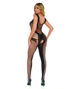 CATCH FEELINGS BODYSTOCKING SIN APERTURA NEGRO, OS 2