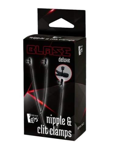 PINZAS PARA PEZONES Y CLÍTORIS BLAZE DELUXE