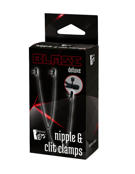 PINZAS PARA PEZONES Y CLÍTORIS BLAZE DELUXE