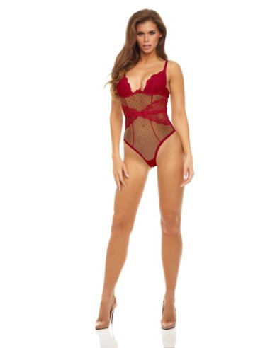 BOMBSHELL BOUDOIR UN BOO DE PELUCHE ROJO, S