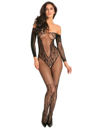 MAKE YOU MELT BODYSTOCKING NEGRO, OS