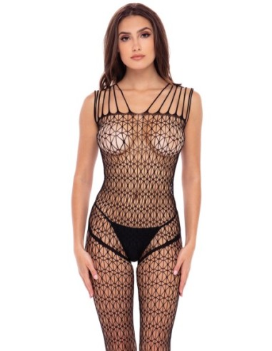 NEO GEO BODYSTOCKING SIN ENTREPIEZA NEGRO, OS