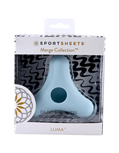 SPORTSHEETS COJÍN DE SILICONA CON DILDO Y ARNÉS...
