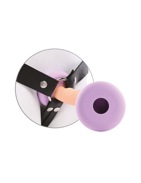 SPORTSHEETS OVE COJÍN DE SILICONA CON DILDO Y ARNÉS