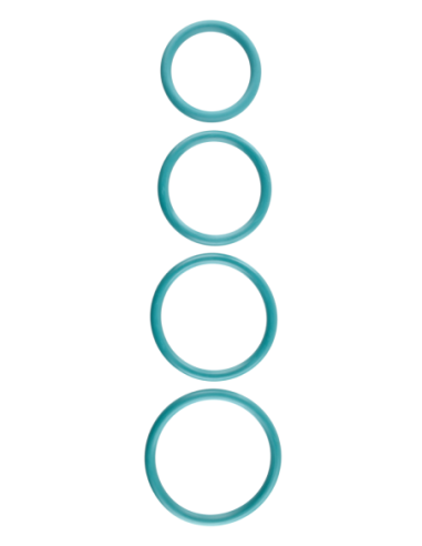 SPORTSHEETS JUNTA TÓRICA ESMERALDA PAQUETE DE 4