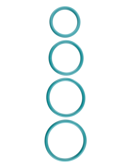 SPORTSHEETS JUNTA TÓRICA ESMERALDA PAQUETE DE 4