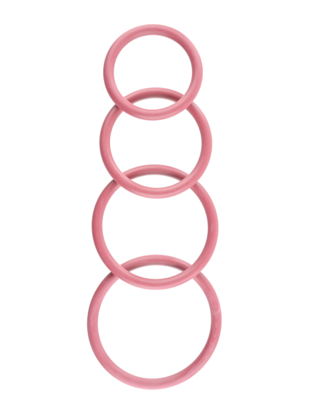 SPORTSHEETS CORAL O RING 4 PACK