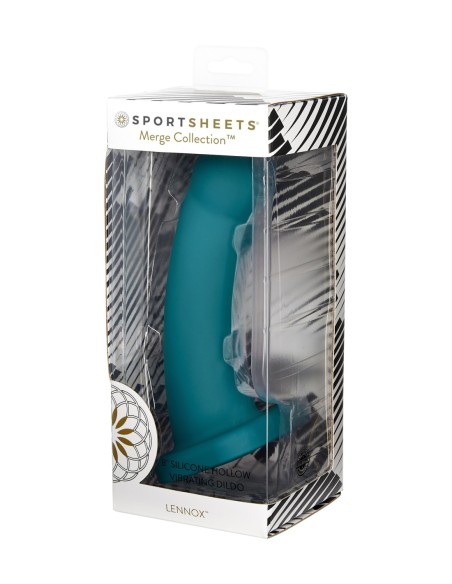 SPORTSHEETS LENNOX ESMERALDA 8INCH HUECO VIBRADOR