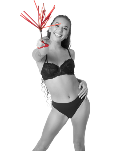 SPORTSHEETS SM AMOR CROP ROJO