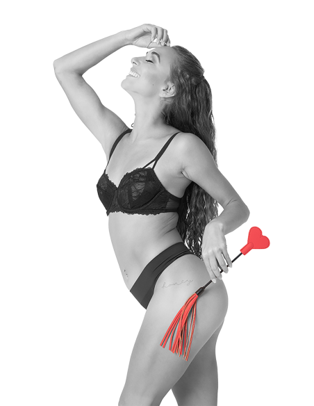 SPORTSHEETS SM AMOR CROP ROJO