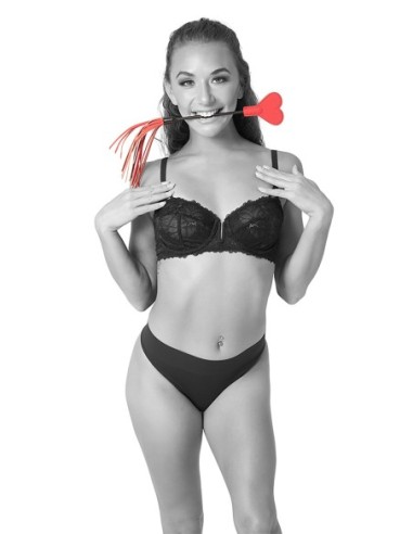 SPORTSHEETS SM AMOR CROP ROJO