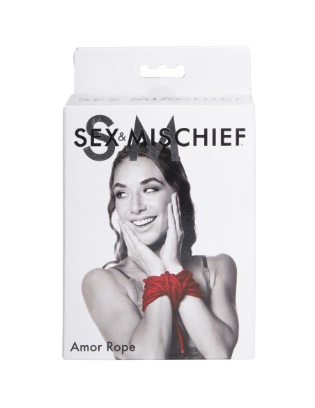 SPORTSHEETS SM AMOR CUERDA ROJO