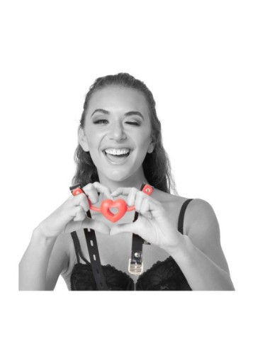 SPORTSHEETS SM AMOR MORDAZA DE BOLA ROJA