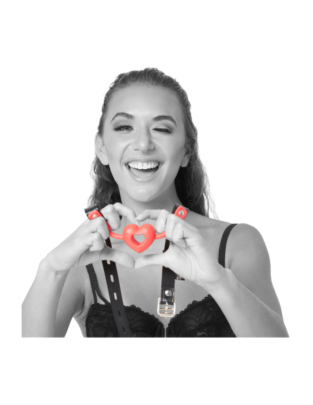 SPORTSHEETS SM AMOR MORDAZA DE BOLA ROJA