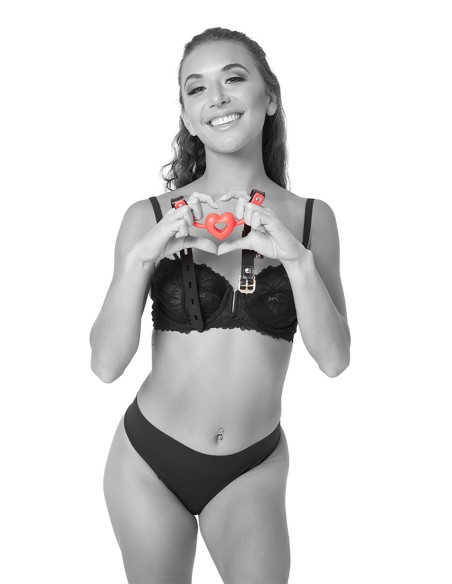 SPORTSHEETS SM AMOR MORDAZA DE BOLA ROJA