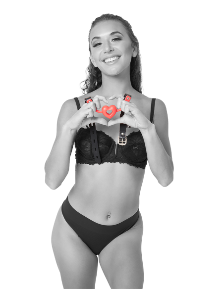 SPORTSHEETS SM AMOR MORDAZA DE BOLA ROJA