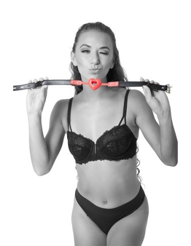 SPORTSHEETS SM AMOR MORDAZA DE BOLA ROJA