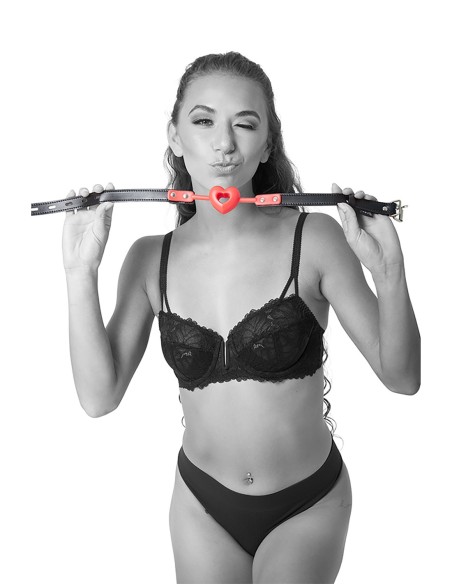 SPORTSHEETS SM AMOR MORDAZA DE BOLA ROJA