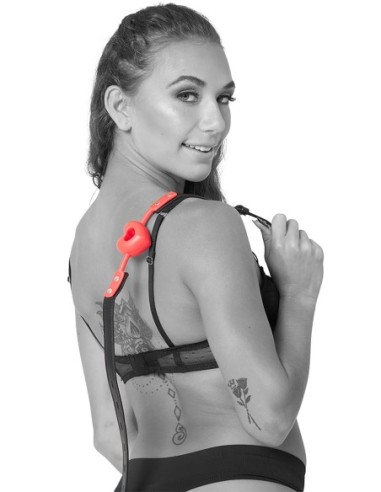 SPORTSHEETS SM AMOR MORDAZA DE BOLA ROJA