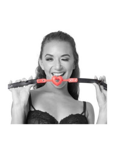 SPORTSHEETS SM AMOR MORDAZA DE BOLA ROJA