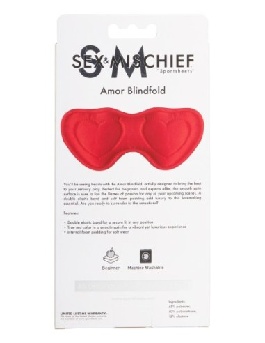 SPORTSHEETS SM AMOR PARA LOS OJOS ROJO