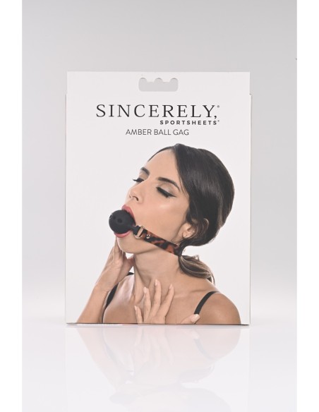 SPORTSHEETS AMBAR BALL GAG ANIMAL