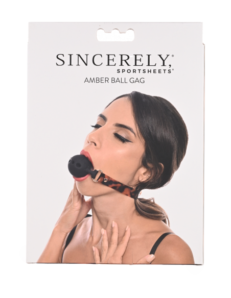 SPORTSHEETS AMBAR BALL GAG ANIMAL