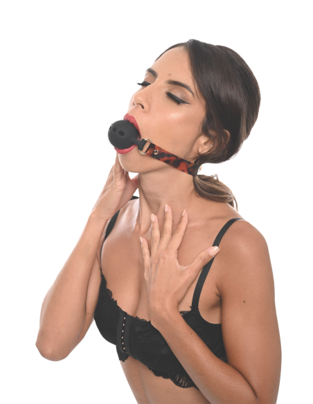 SPORTSHEETS AMBAR BALL GAG ANIMAL