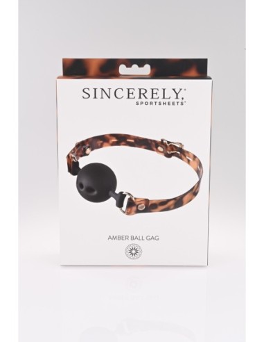 SPORTSHEETS AMBAR BALL GAG ANIMAL