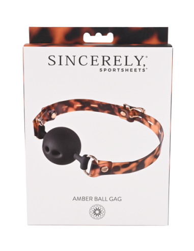 SPORTSHEETS AMBAR BALL GAG ANIMAL