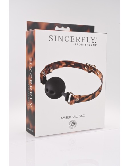 SPORTSHEETS AMBAR BALL GAG ANIMAL