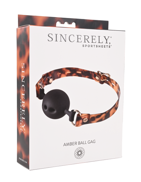 SPORTSHEETS AMBAR BALL GAG ANIMAL