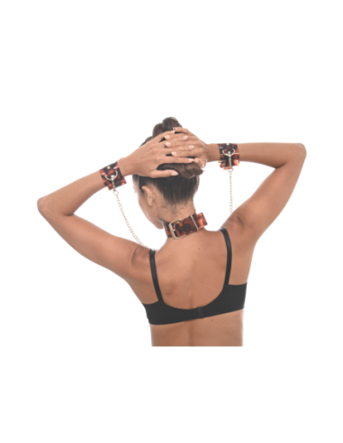 SPORTSHEETS AMBAR SUJETADOR DE CUELLO Y MUÑECAS...