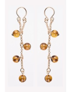 SPORTSHEETS JOYERÍA PARA PEZONES ÁMBAR