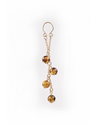 SPORTSHEETS JOYERÍA PARA PEZONES ÁMBAR