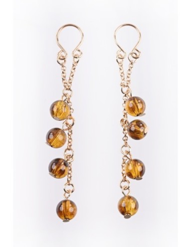 SPORTSHEETS JOYERÍA PARA PEZONES ÁMBAR