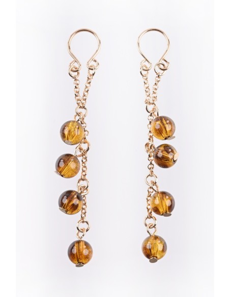 SPORTSHEETS JOYERÍA PARA PEZONES ÁMBAR