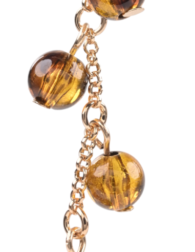 SPORTSHEETS JOYERÍA PARA PEZONES ÁMBAR