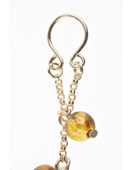 SPORTSHEETS JOYERÍA PARA PEZONES ÁMBAR