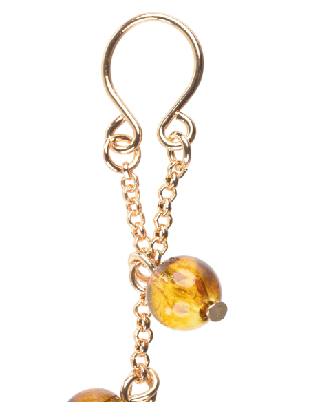 SPORTSHEETS JOYERÍA PARA PEZONES ÁMBAR