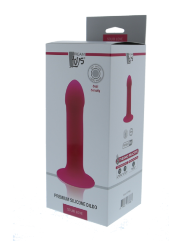 SOLID LOVE PREMIUM DILDO 7INCH ROSA