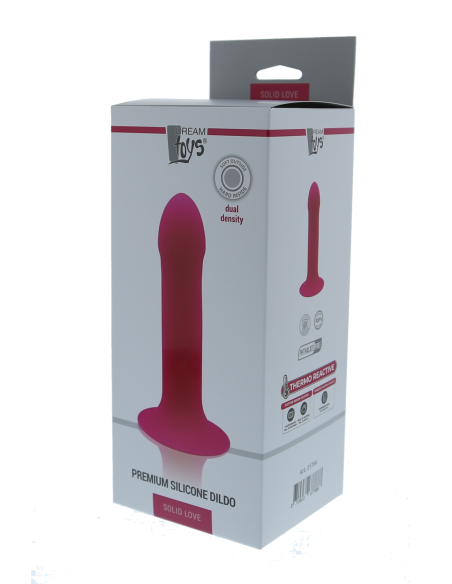 SOLID LOVE PREMIUM DILDO 7INCH ROSA